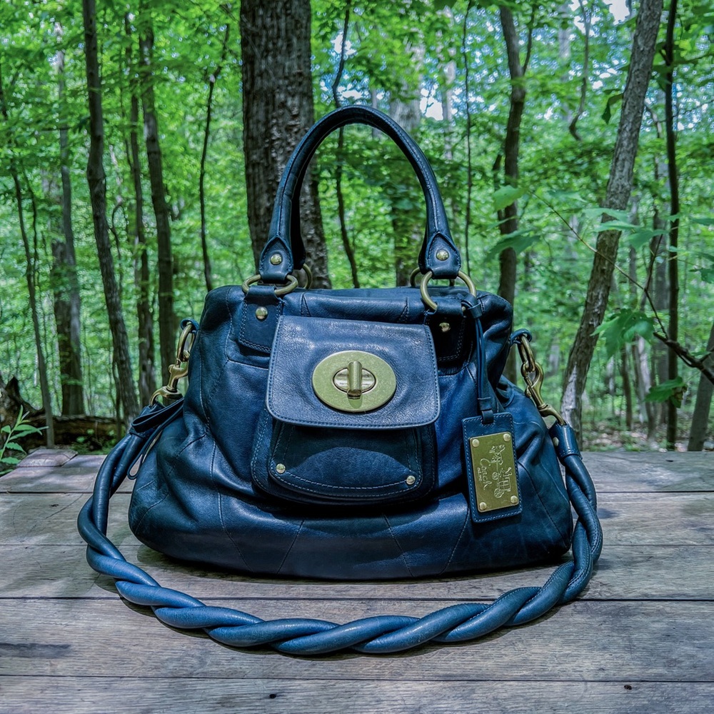 Coach Limited Edition Kira XL Satchel w/ Twisted Shoulder Strap